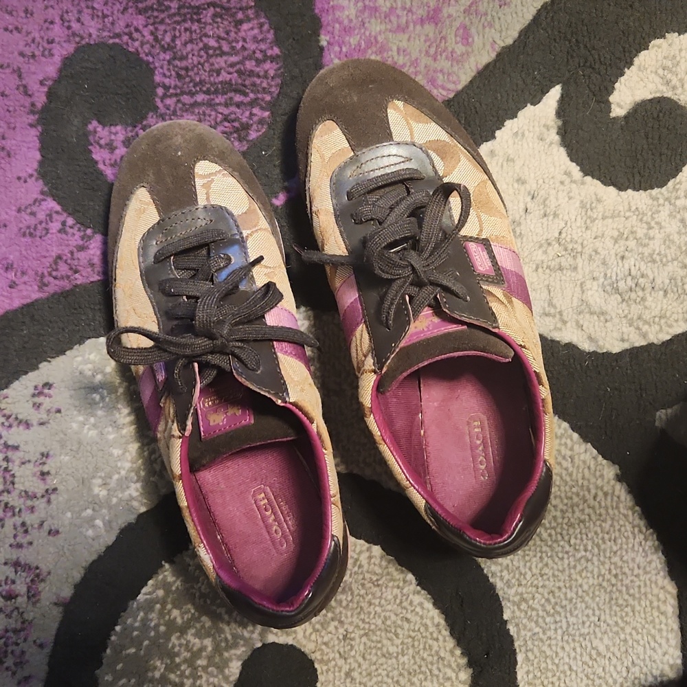 Coach shoes size 8 - Picture 4 of 10